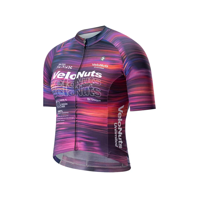 Velonuts Extra Short Damen Radtrikot Kurzarm Lila