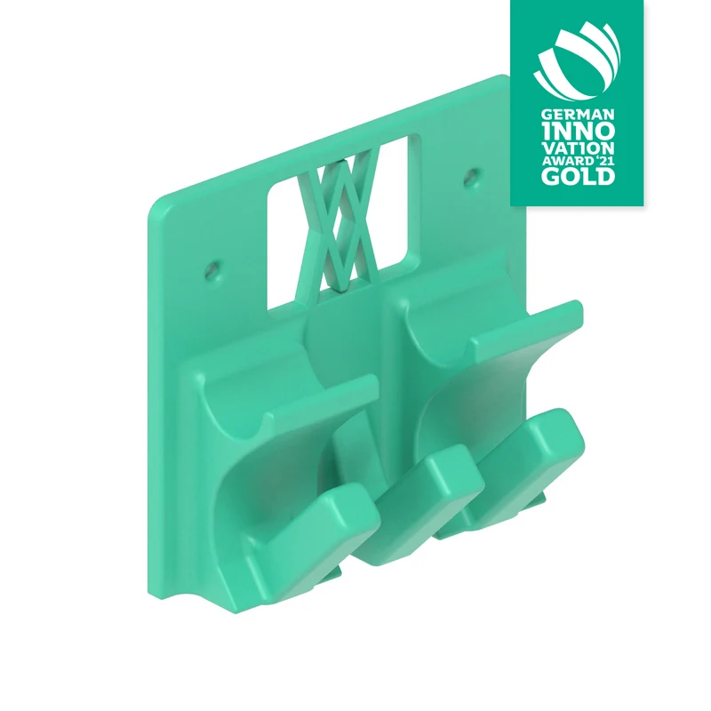 Wandhalter für Drehmomentschlüssel mit Kraftschoneinsätzen für 3D Druck I 069