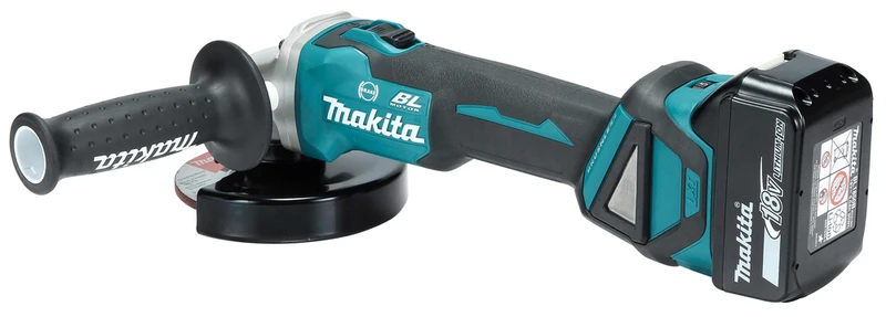 Makita Akku Winkelschleifer 18V - 2x Akku + Netzteil DGA511