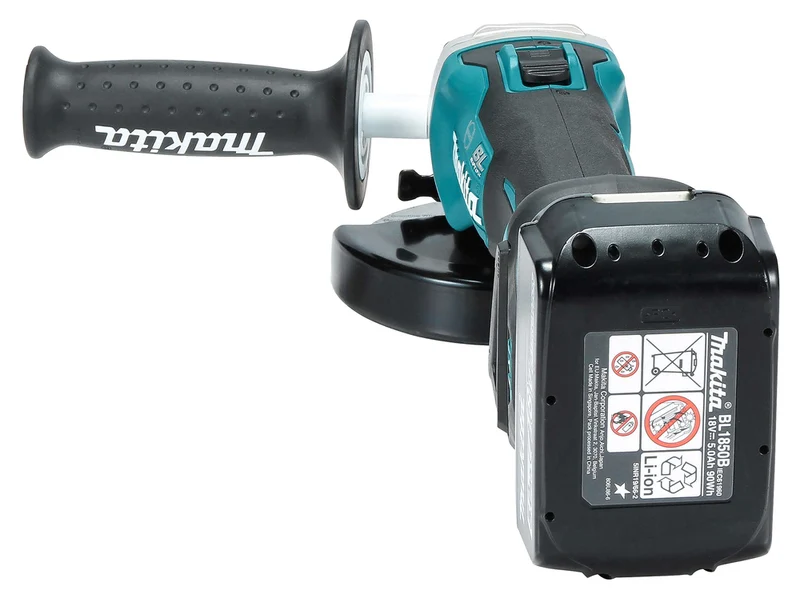 Makita Akku Winkelschleifer 18V - 2x Akku + Netzteil DGA511