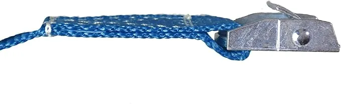 Stahlkaiser Spanngurt blau mit S-Haken 6m x 25mm max.350 kg