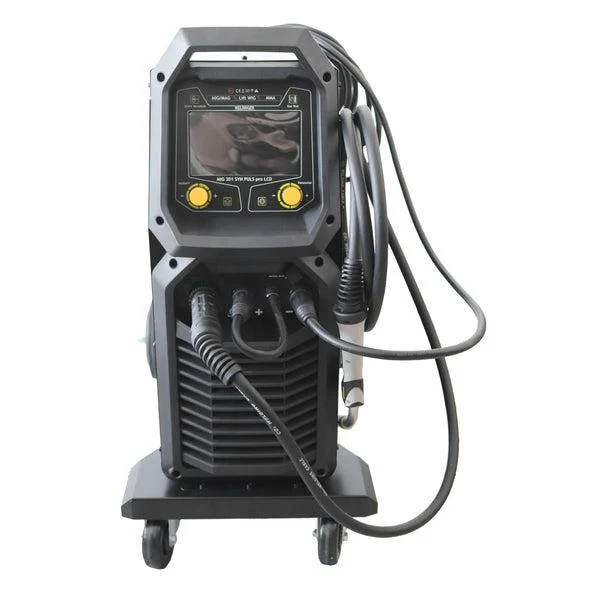 MIG 301 SYN PULS PRO LCD Profi-Schweißinverter mit Puls und Doppelpuls WELDINGER