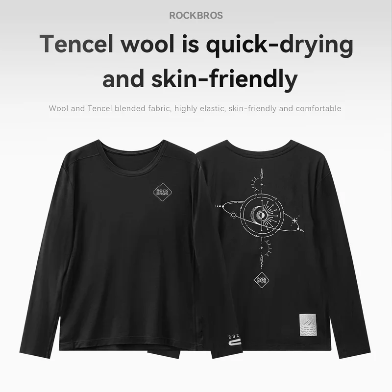 Herren-Radtrikot aus Merinowolle und Tencel
