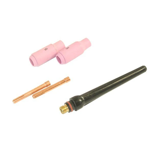 WP 26 euro - 4 m WIG-Schlauchpaket für MAG-Inverter mit Euro-Zentralanschluss WELDINGER (SPW4)