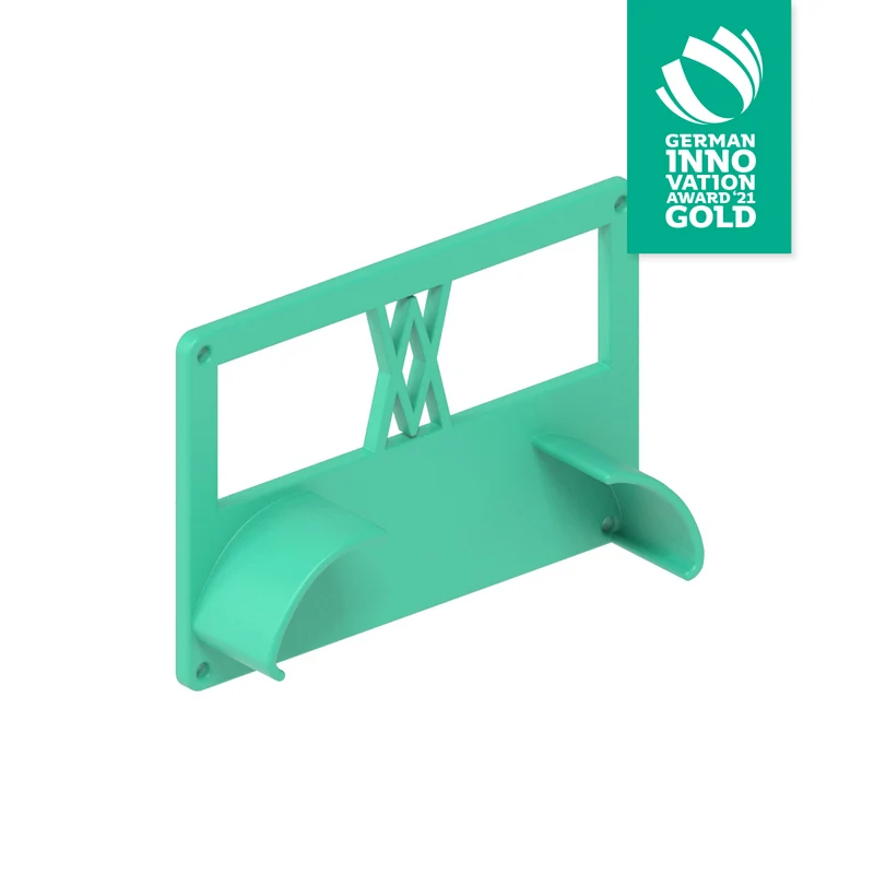 Wandhalter für 72cm Axt für 3D Druck I 077