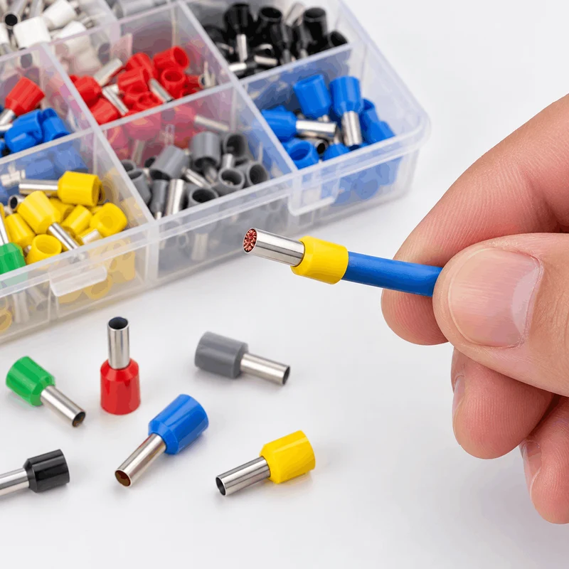 Standford Aderendhülsen 0.5-16mm² isoliert Einzeln in Kunststoffbox 300 tlg. Sortiment