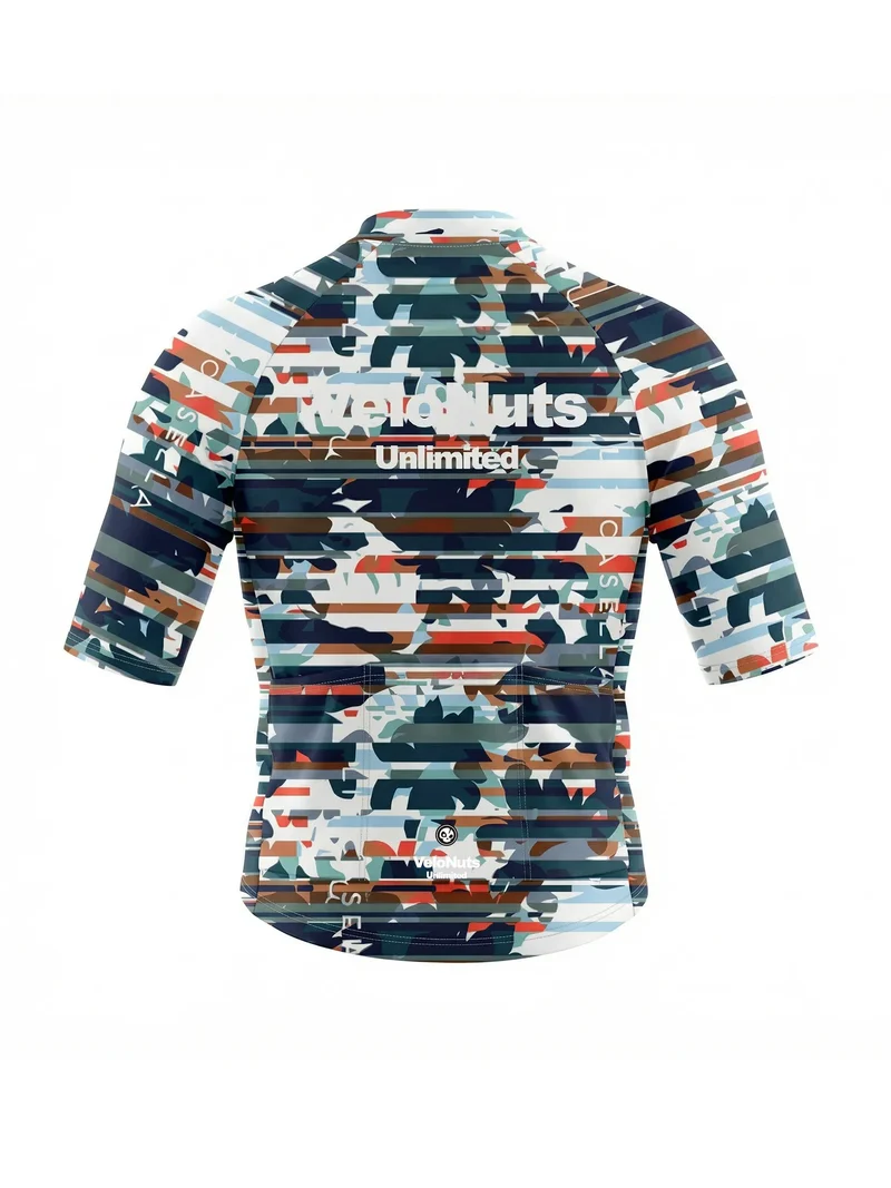 Damen-Radtrikot Urban Camo