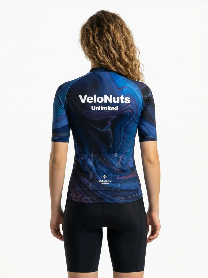 Damen-Radtrikot Liquid Terrain