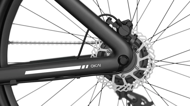 OKAI Elektrofahrrad Fahrrad 26" 550W E-Bike BAFANG Motor