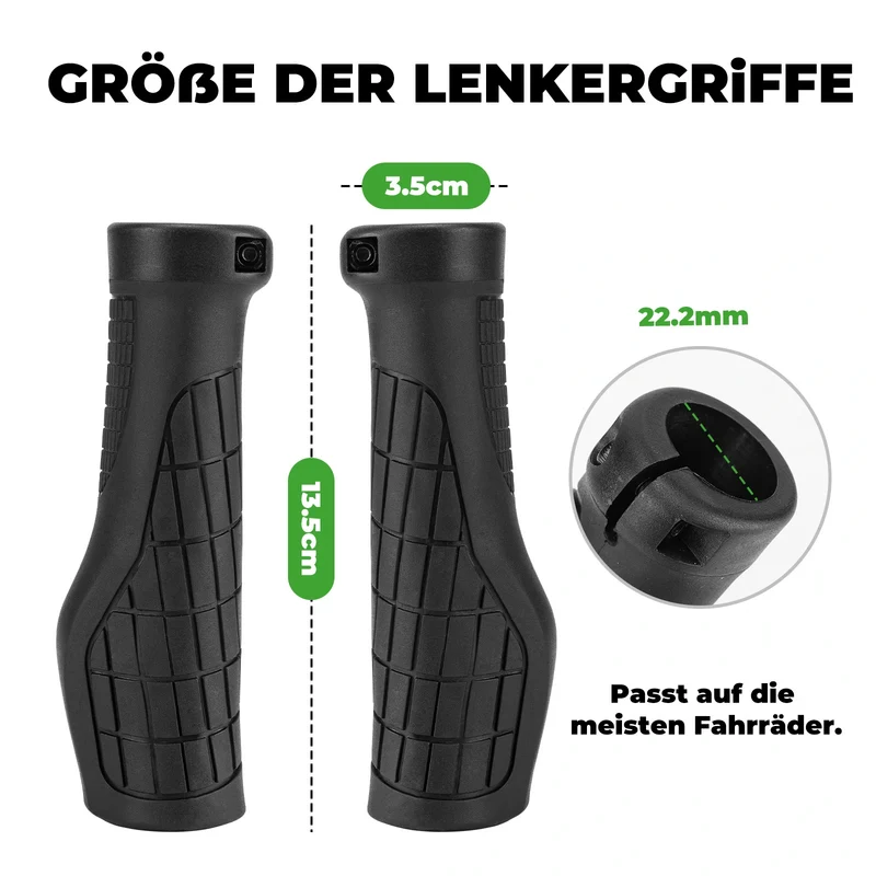Fahrrad Lenkergriffe Mit 13,5 cm Verbreiterter Handballenauflage