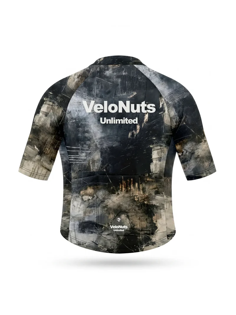 Herren-Radtrikot Urban Camo