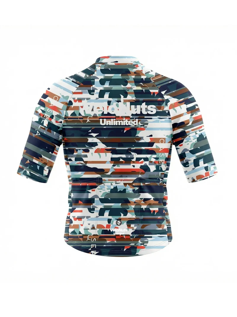 Herren-Radtrikot Urban Camo