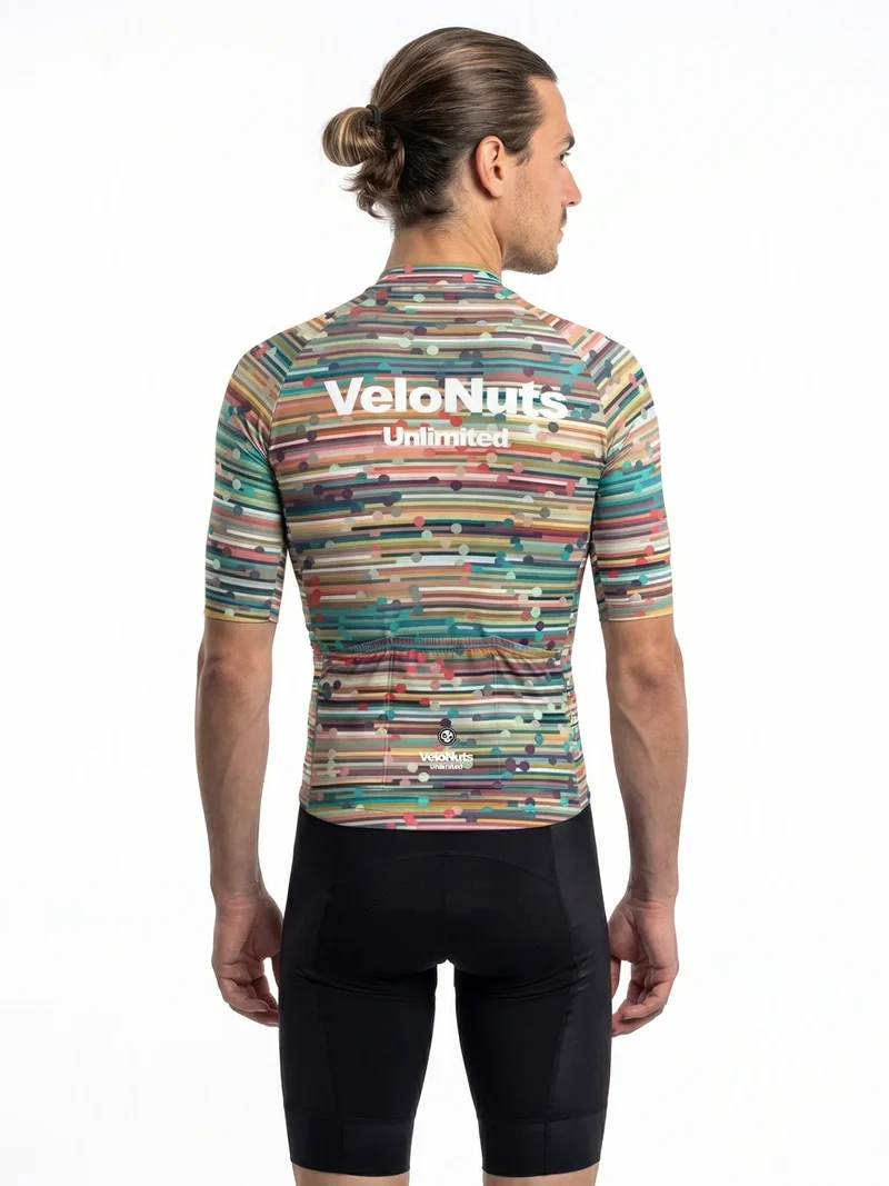 Herren-Radtrikot Retro Signal