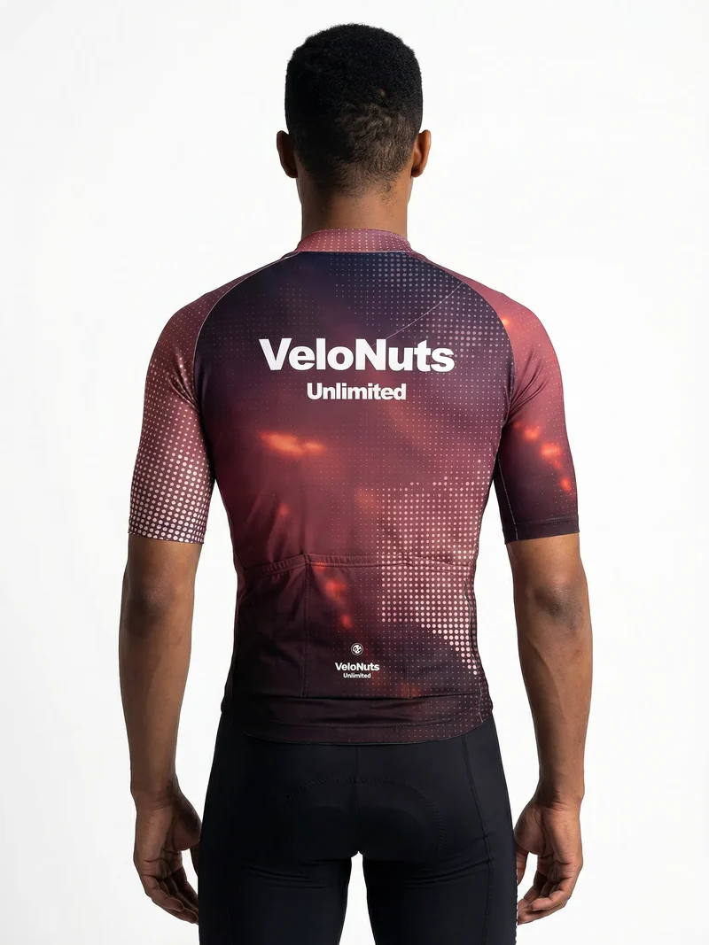 Herren-Radtrikot Retro Signal