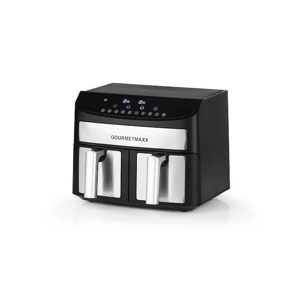 Doppelkammer Heißluftfritteuse 7L - 2400W Airfryer Ofen