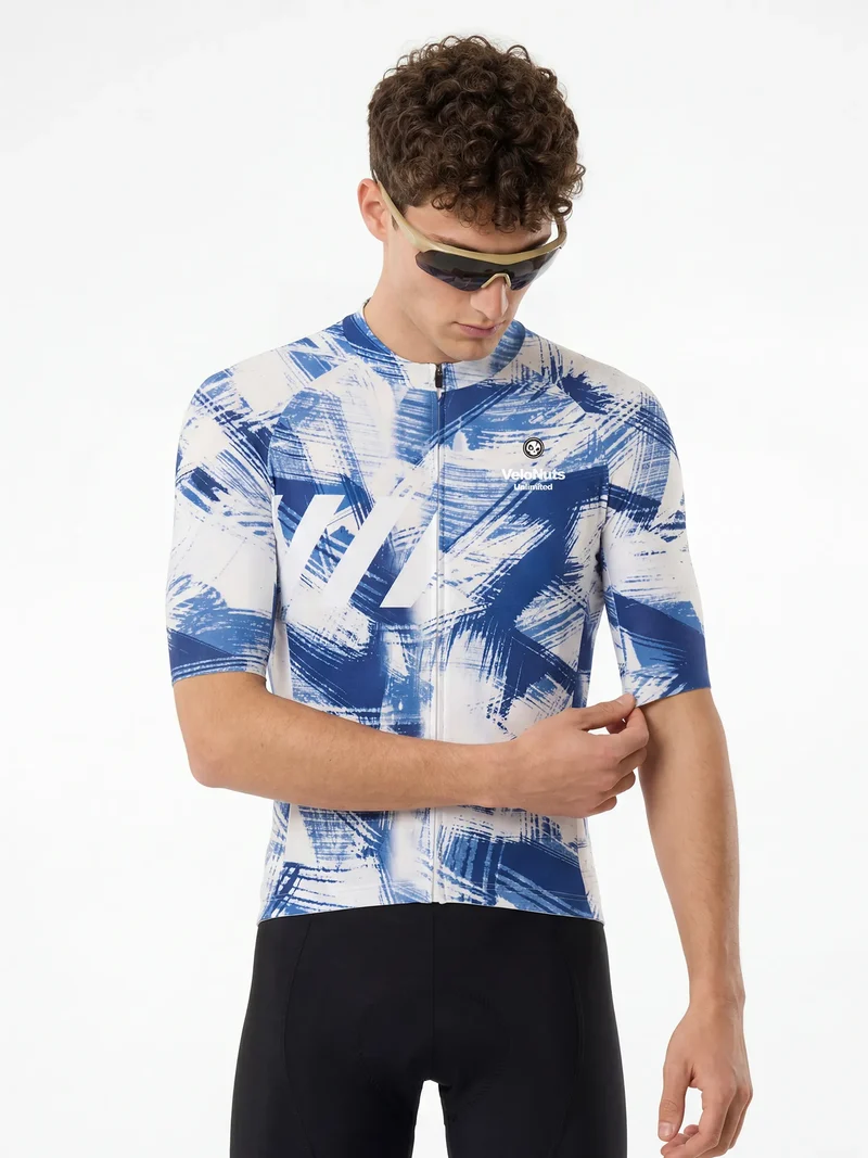 Herren-Radtrikot Ink Burst
