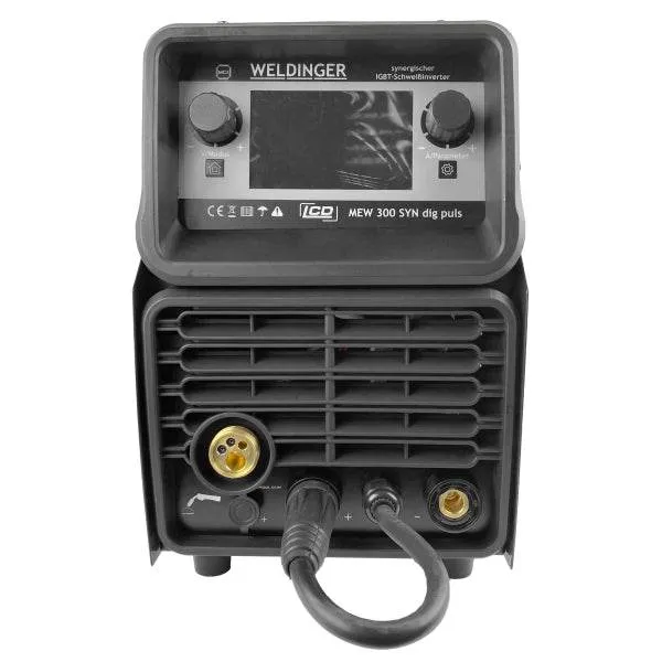 WELDINGER Kombi-Schweißinverter MEW 300 SYN dig puls professional (400 V, 300 A)