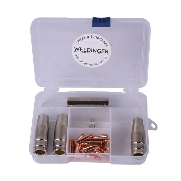 WELDINGER MAGSet 1 für MAG Schweißgarnitur Typ MB 150 (Grundausstattung 0,6 - 1,0 mm Zubehörset)
