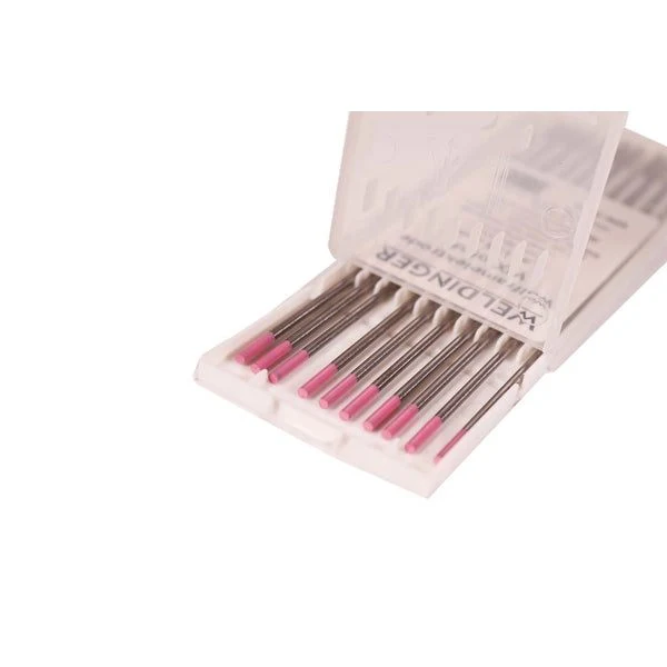 WIG-Wolframelektrode WX-Pink 2,4x175 mm 10 Stück WELDINGER