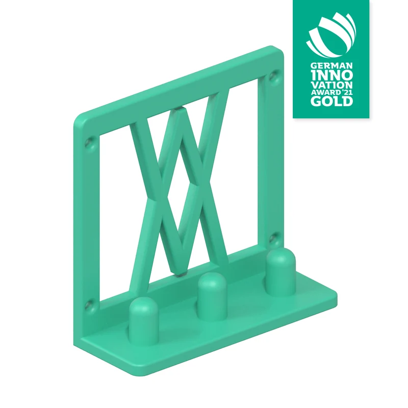Wandhalter für 3tlg Kraftschoneinsatz-Set 1/2 Zoll für 3D Druck I 005