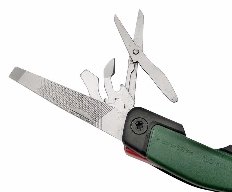 Bosch 13-in-1 Multitool Werkzeug Schere, Zange, Säge, Handwerk, Outdoor, Camping