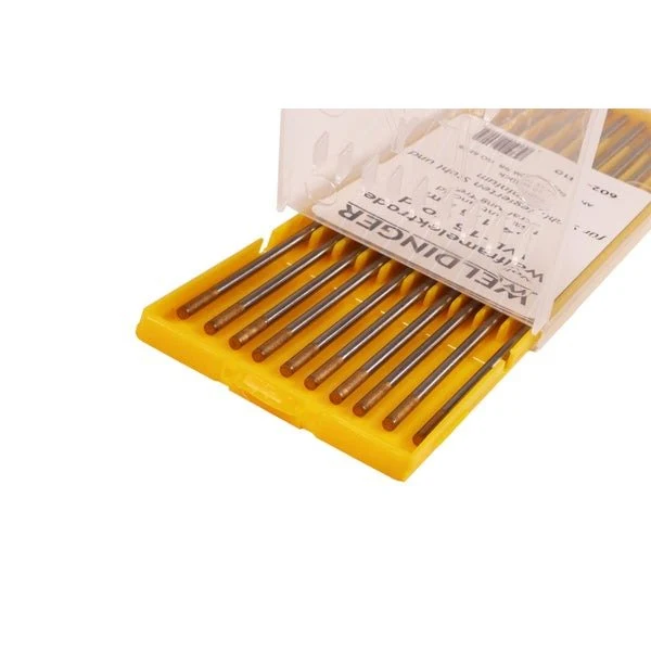 WIG-Wolframelektrode WL-15 gold 2,4 x 175 mm, 10 Stück