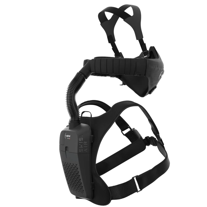 optrel swiss air - Halbmaske mit TH3 Gebläse Atemschutzsystem