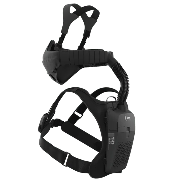 optrel swiss air - Halbmaske mit TH3 Gebläse Atemschutzsystem