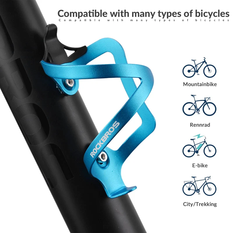 Fahrrad-Trinkflaschenhalter aus Aluminiumlegierung – Leicht & Stabil