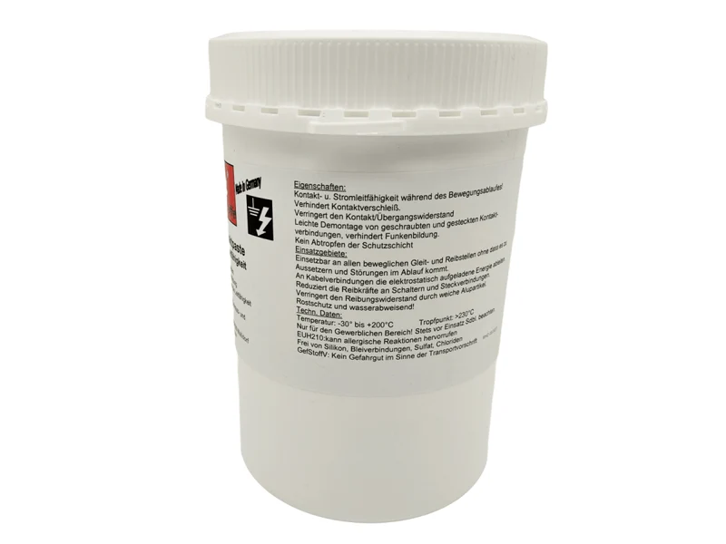 1000g ( 1Kg ) Äronix synthethische Aluminium Profi Kontakt Paste 4410 Elektrik Elektro Elektronik Montage verbessert die elektrische Leitfähigkeit und schützt vor Korrosion ALU