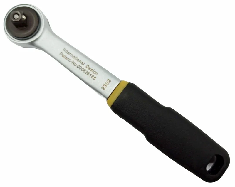 PROXXON Ratsche Knarre Umschaltknarre CRV 1/4 " Zoll mit Umschalter, Gummigriff