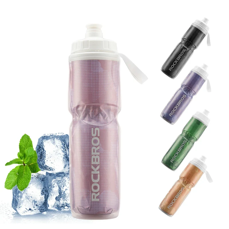 Fahrrad Trinkflasche 670ML Drückbare