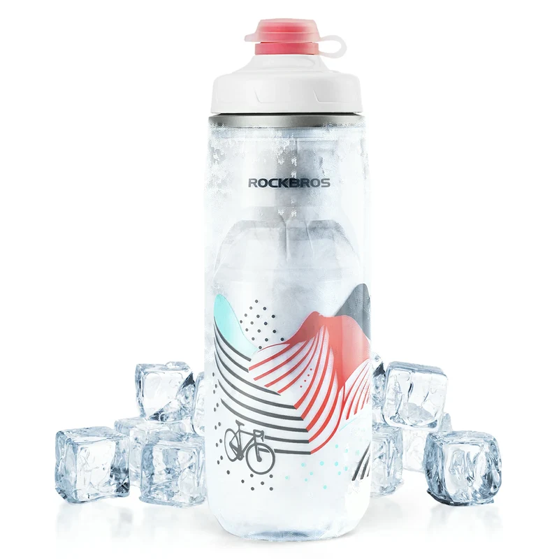 Trinkflasche Fahrrad 620 ml 5 H Kühlenhalten