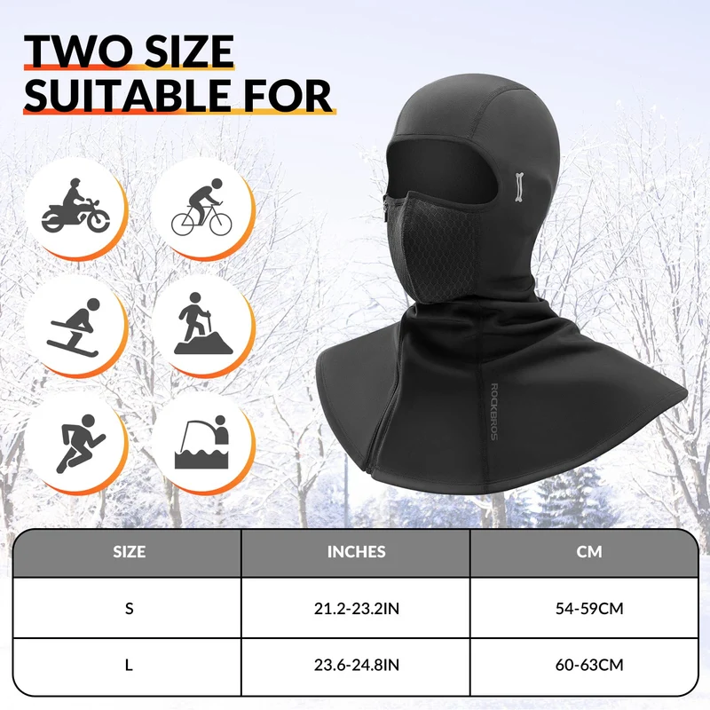 Sturmhaube Winter Balaclava 54-63cm