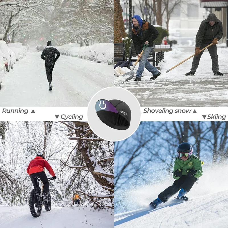 Fahrradkappe Winter Warme Mütze Radsport-Kappen