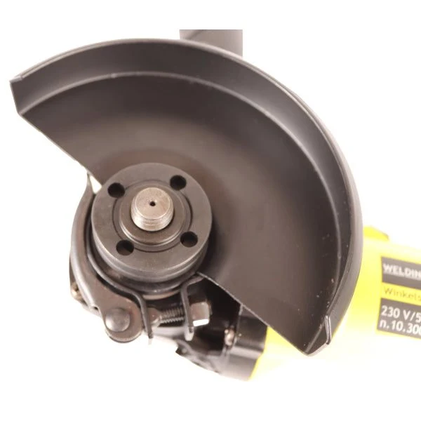 Winkelschleifer WS-1400el Ø 125 mm Drehzahlregelung Konstantelektronik 4 m Kabel WELDINGER
