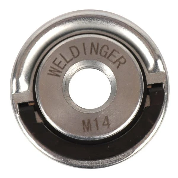 Winkelschleifer WS-1400el Ø 125 mm Drehzahlregelung Konstantelektronik 4 m Kabel WELDINGER