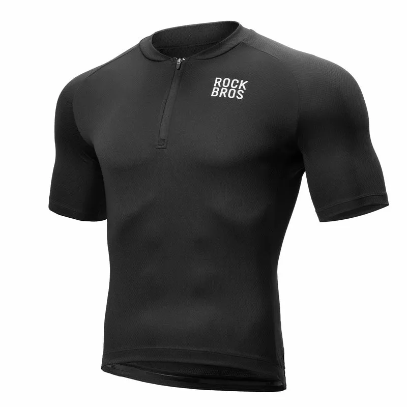 Herren Radtrikot Kurzarm Fahrradtrikot Rennradtrikot Atmungsaktiv Schnell trocknend