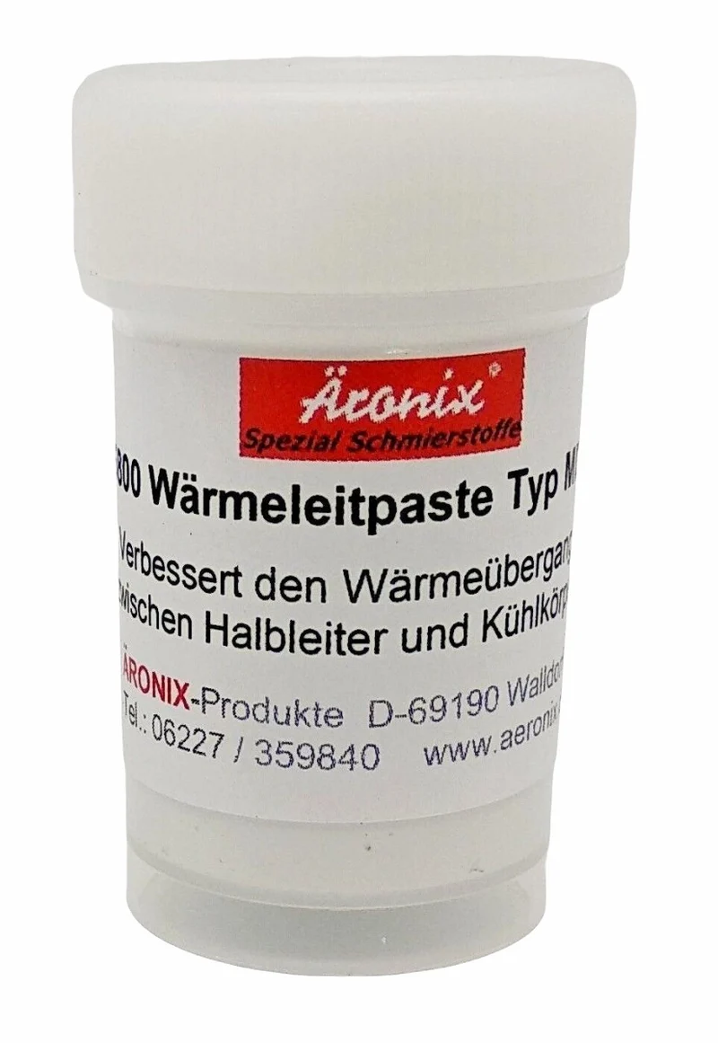 (540€/1Kg) 20g Äronix 5800 MDZ Wärmeleitpaste +200°C für CPU,GPU,IC,Chip,Prozessor,Kühler