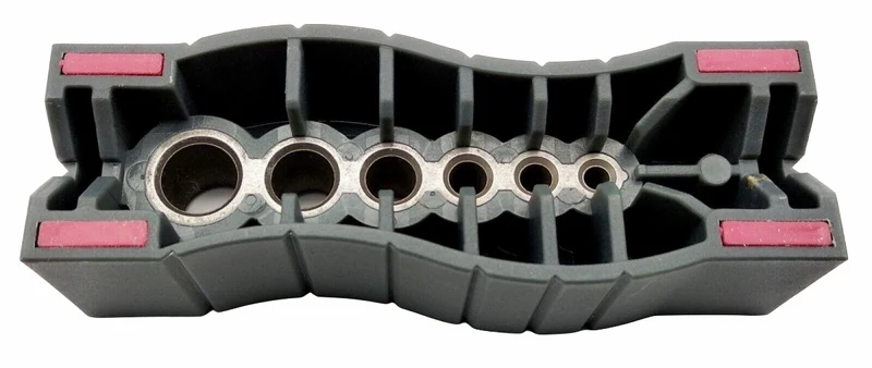 kwb Bohrhilfe Bohrschablone 4-12 mm, für rechtwinklige,gerade, präzise Bohrungen