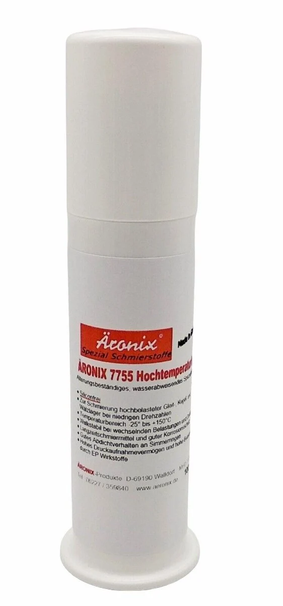 (115€/1L) 100ml Äronix Bohrerfett 7755 Hochtemperaturfett Typ AL -25° bis +150°C Meißelfett Meißelpaste Stemmhammer Bohrhammer Fett SDS Plus, SDS Max, Keilwelle, Sechskant