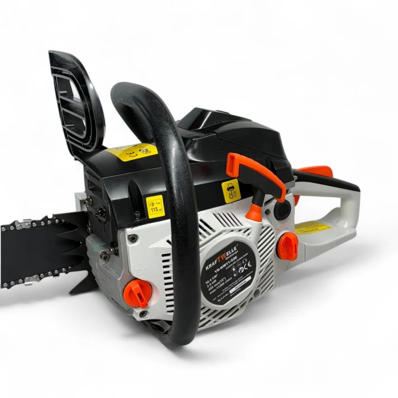 Benzin Kettensäge 52cc 2-Takt 2.0 kW Motorsäge Motorkettensäge