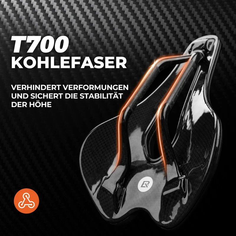 Fahrradsattel Wasserdicht Ergonomischer für MTB, Gravel, E-Bikes
