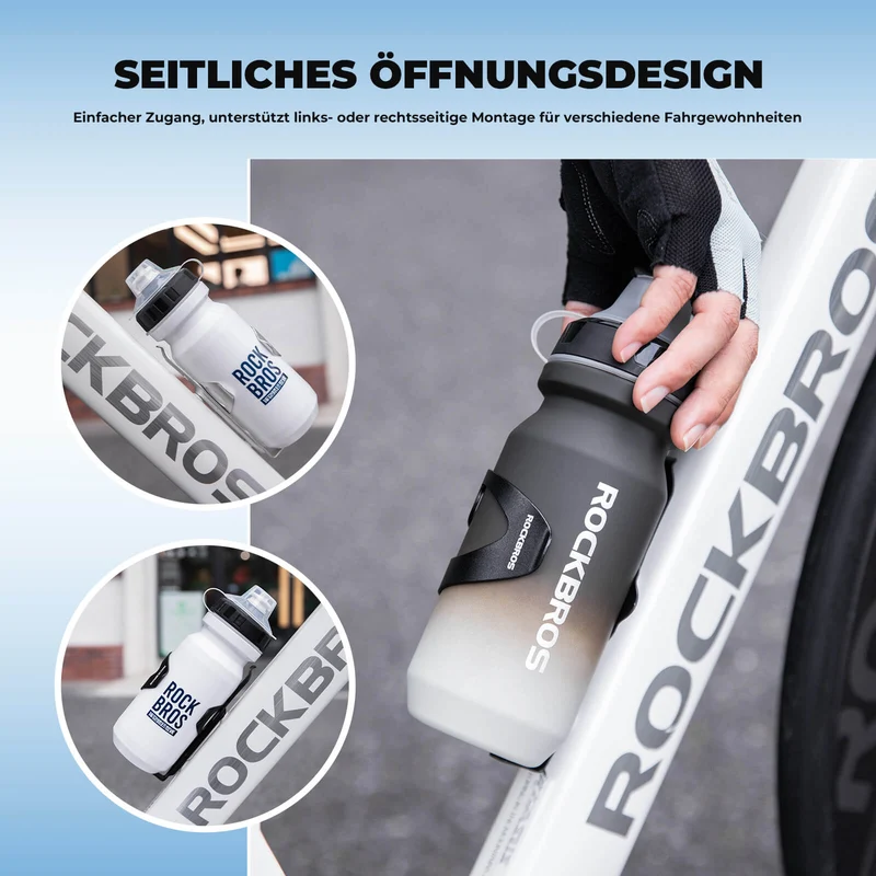 ROCKBROS Fahrrad Flaschenhalter Ultra-Leicht - 33g Alu-Legierung für MTB/Rennrad