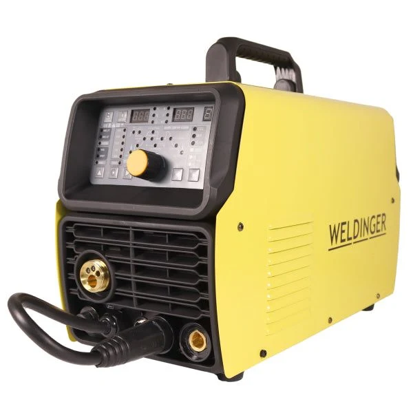 WELDINGER MWPE 200 HF Combi Schweißinverter MIG/MAG DC WIG HF Plasmaschneider Elektrodenschweißgerät 50/200 A