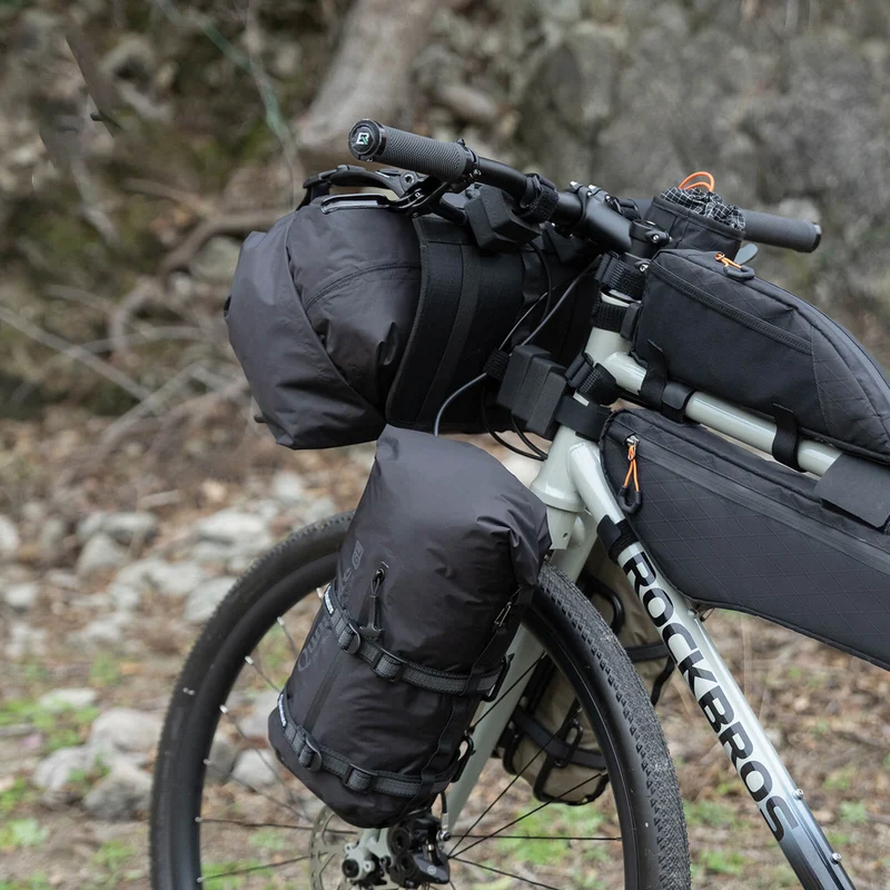 Qunature Wasserdichte Bikepacking Kompressionstasche