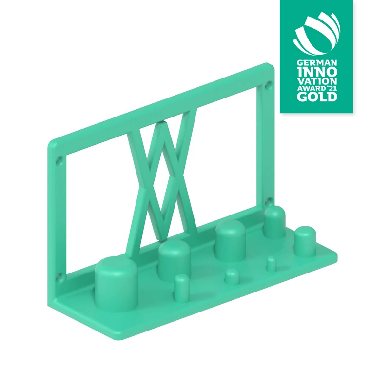 Wandhalter für Kraft-Adapter Satz 8tlg für 3D Druck I 002