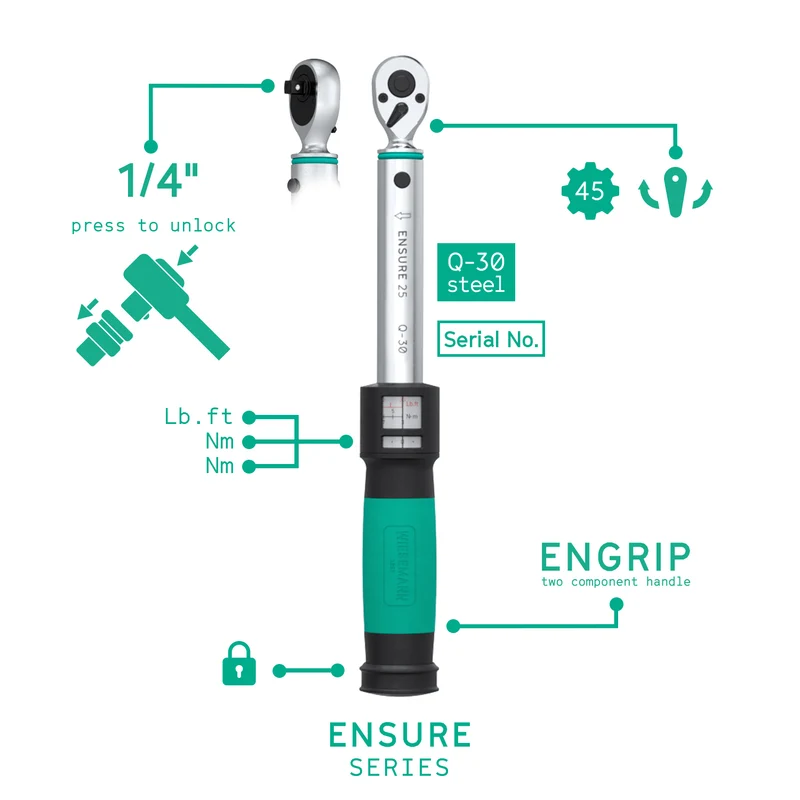 Drehmomentschlüssel 1/4" I 81444