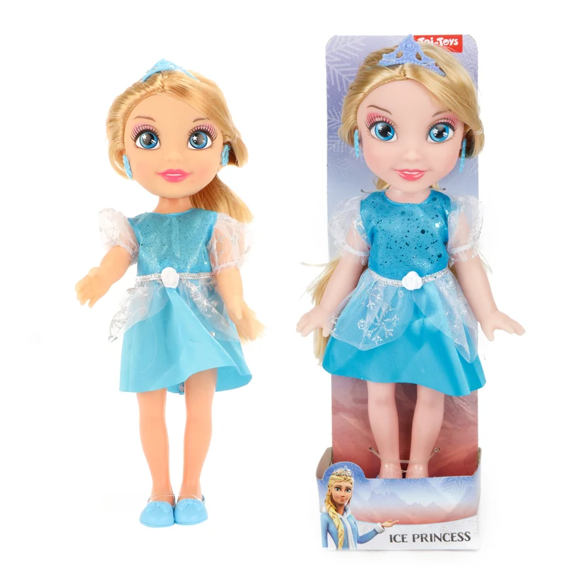 ICE PRINCESS Puppe -Prinzessin- blau 30cm