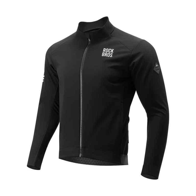 Herren Fahrradjacke mit 3-Schicht-Technologie - Winddicht, Atmungsaktiv, Reflektierend